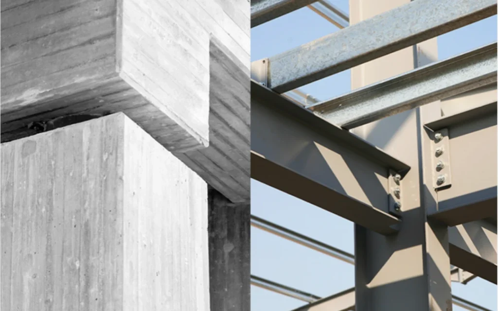 Tiempos de construcción: acero estructural vs concreto