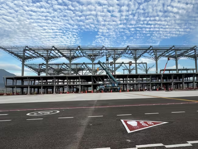 Estructuras metálicas para aeropuertos e infraestructura